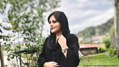 Mahsa Amini's death after being brutally beaten by the police was the trigger for the protests (File photo)