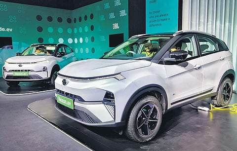 Tata Motors has launched the new Nexon EV facelift with a starting price of `14.74L