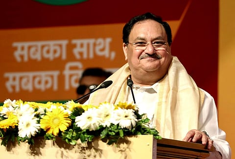 FILE - BJP National President JP Nadda. (Photo | PTI)