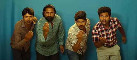 A screengrab from the trailer of 'Raamanna Youth' (Photo | YouTube)