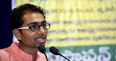 Activist Mahesh Raut who was arrested in June 2018 in connection with the Elgar Parishad Maoist links case. 