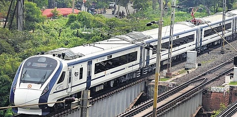 Prime Minister Narendra Modi on Sunday, virtually flagged off the third Vande Bharat Express