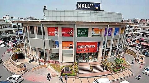 FILE: Kamala Nagar market place.