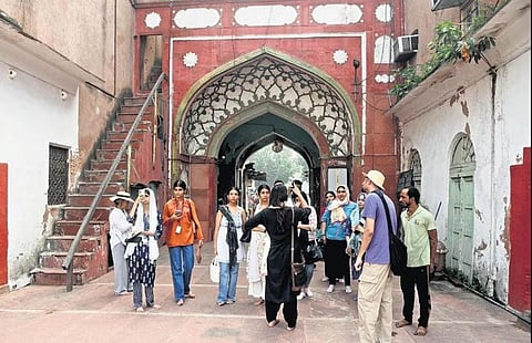 Fatehpuri Mosque (Special arrangement)
