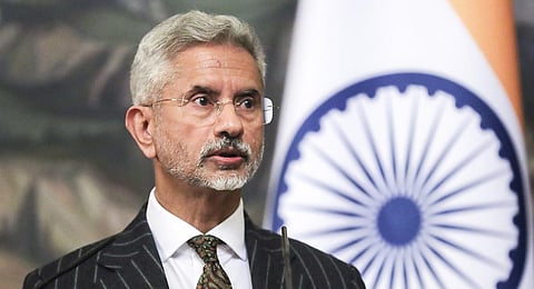 FILE - An image of India's External Affairs Minister S Jaishankar, used for representational purposes only. (Photo | AP)