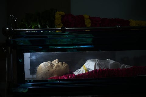 Dr MS Swaminathan, an eminent plant geneticist and Father of the Green Revolution in India, died at the age of 98  at his home on Thursday. (Photo | P. Ravikumar, EPS)