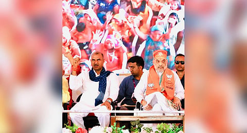 Shah slammed Tamil Nadu Youth Minister Udhayanidhi Stalin over his ‘Sanatana Dharma’ remarks which reflect that the Opposition INDIA bloc “hates Hinduism” and is “an assault on our heritage.”