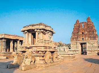 Monuments at Hampi used for representational purposes (File Photo)