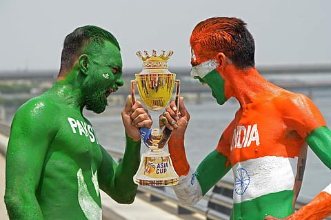 The incident took place during India's high-octane tournament opener against Pakistan (File Photo by Sam Panthaky / AFP)
