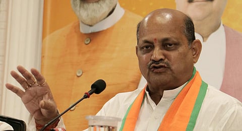 Odisha BJP president Manmohan Samal. 