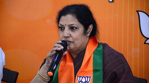 Andhra Pradesh BJP chief Daggubati Purandeswari. 