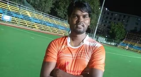 Former Indian hockey captain Prabodh Tirkey. (Photo | Twitter)