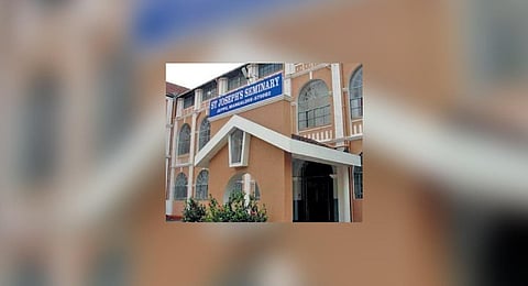 St Joseph's Seminary in Mangaluru, which trains men to become priests.
