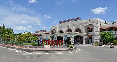 Tiruchy Railway station used for representational purpose.