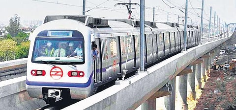 Representational image of Delhi Metro Railways Corporation (DMRC)