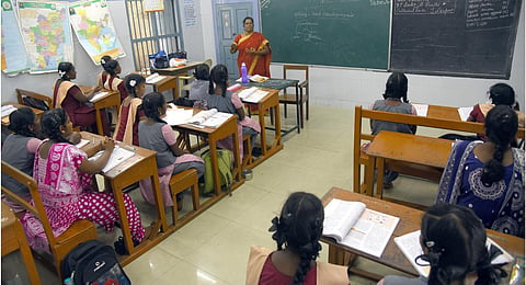 Students in aided schools are also excluded from morning-breakfast scheme and  Pudhumai Penn scheme | Express