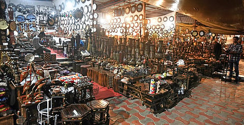 The timeless ambience of Sankranti festivities at Shilparamam is an experience worth savouring. (Photo |  Vinay Madapu)
