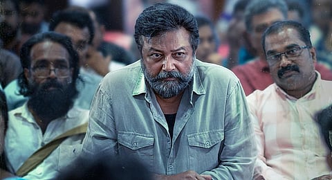 Actor Jayaram in  in 'Abraham Ozler'.