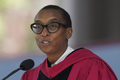 Harvard University' President Claudine Gay. (Photo | AP)