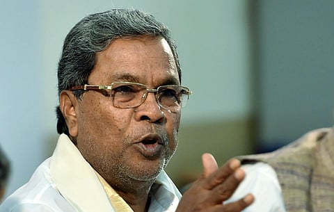 Karnataka Chief Minister Siddaramaiah (File Photo | PTI)