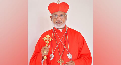 Outgoing Syro Malabar Church Major Archbishop Cardinal Mar George Alenchery. (Photo | Facebook)
