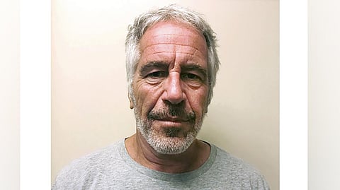 Disgraced US financier and sex trafficking offender Jeffrey Epstein. 