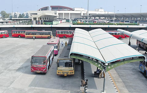 The recently-inaugurated Kilambakkam bus terminus | D sampath Kumar
