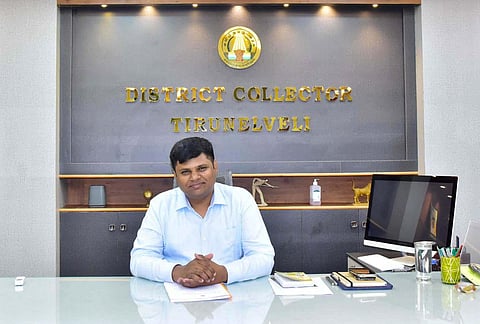 Tirunelveli collector KP Karthikeyan