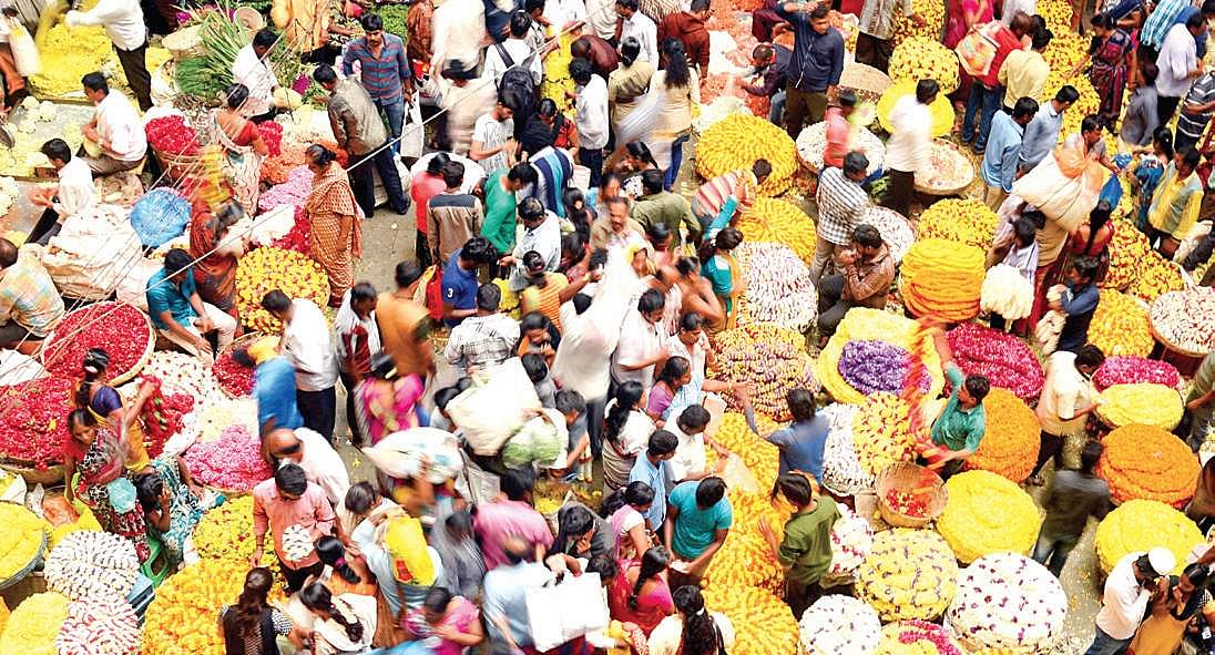 Festive demand pushes flower prices in Dharmapuri