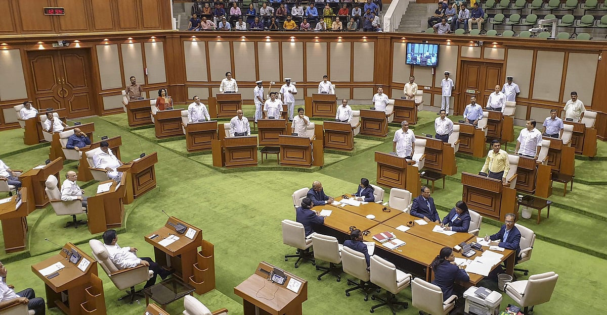 Goa assembly: All 7 opposition members suspended for two days following ...