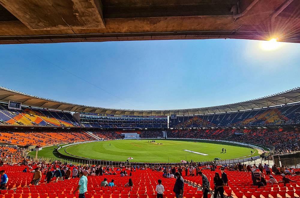 Biggest cricket stadium, shortest game