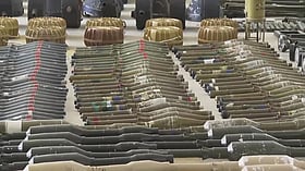 Sharp rise in grenade, rocket and bomb material recoveries in 2026 raises security concerns