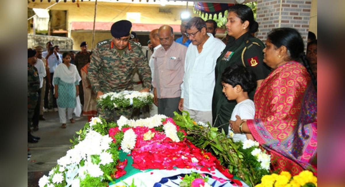 Army Chief, TS Guv among many who pay tributes to Lt Col VVB Reddy
