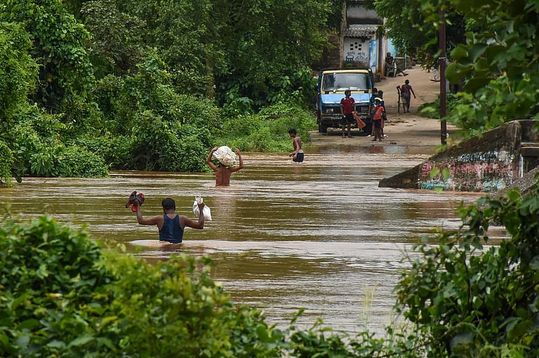 Odisha floods: Over 1.2 lakh people affected following deluge in ...