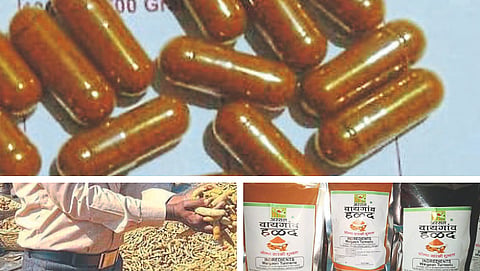 Turmeric and Capsule