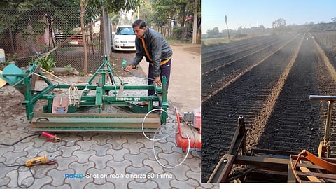  Onion Cultivation Machine