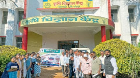 Farmer Kvk Visit