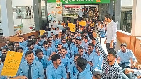 Agri Student Protest