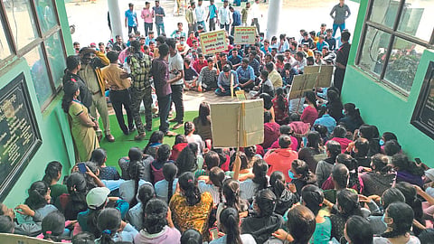 agri Student Protest