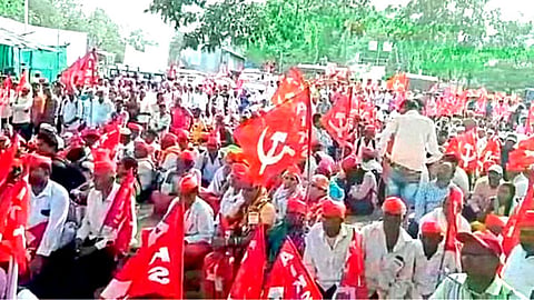 Akole Farmer March