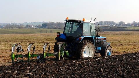 Tractor Ploughing 
