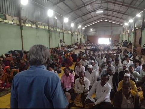 Koyna protest