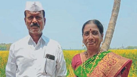 Farmer Couple Baramati