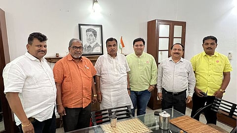 Raju Shetti, Nitin Gadkari