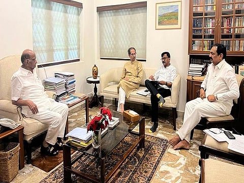 Pawar-Thackeray Meeting 
