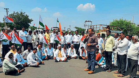 Crop Insurance Protest