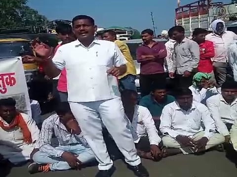 Sugarcane worker protest