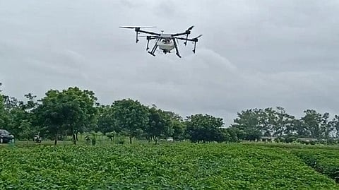 Survey by drone