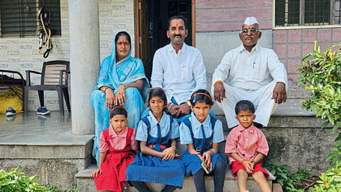 Sachin Thube and Family
