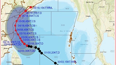 Cyclone Michaung
